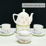 ست چای خوری سرامیکی گلدار
