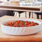 تابه بیضی لب کنگره لومینارک
