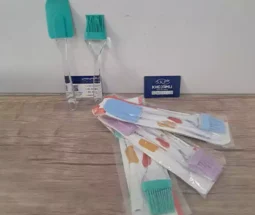 فروش عمده ست فرچه و لیسک دسته کریستالی