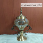 شکلات خوری شامپاینی پایه دار