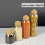 بانکه پیرکس استوانه درب توپی