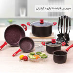 سرویس قابلمه 15 پارچه گرانیتی