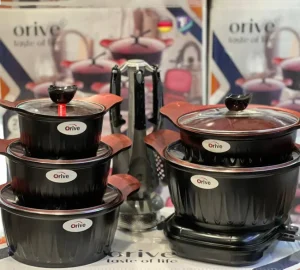 سرویس قابلمه ۲۲ پارچه گرانیتی Orive