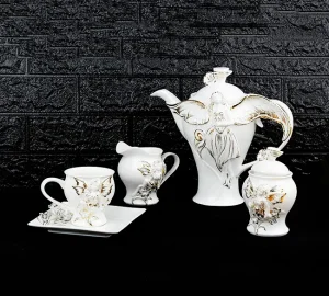سرویس 17 پارچه چای خوری چینی فرشته