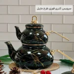 سرویس کتری قوری طرح ماربل