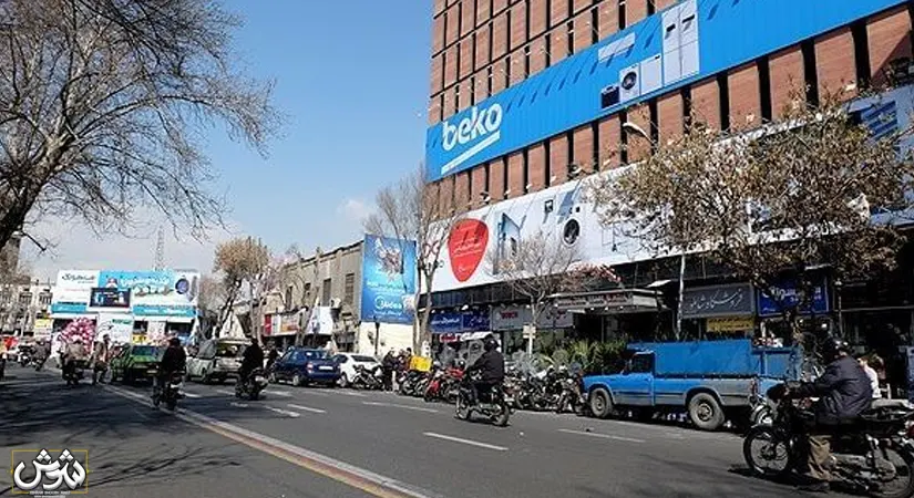 سه راه امین حضور بورس لوازم برقی