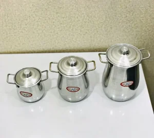 دیزی خوری روحی دسته دار 3 سایزی آراد