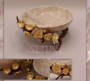 فروش عمده میوه خوری سنگی پایه طرح شاخه