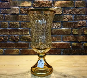 فروش عمده گلدان رومیزی شیشه ای طرح آبگز