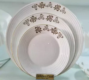 فروش عمده سرویس غذاخوری 6 نفره گلدن اپال