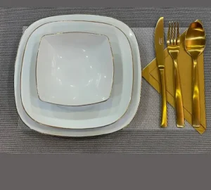 فروش عمده سرویس چینی پردیس کاشان لب طلا