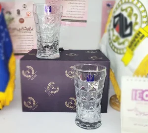 فروش عمده لیوان شربت خوری آکوامارین