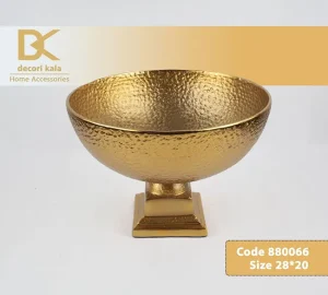 فروش عمده کاسه میوه خوری پایه دار آلومینیومی