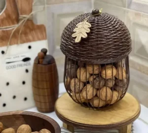 فروش عمده سبد فلزی آشپزخانه مدل بلوط
