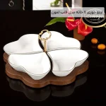 فروش عمده اردو خوری 4 خانه مدل قلب لمون