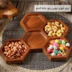 فروش عمده اردو خوری چوبی پنج خانه کندو