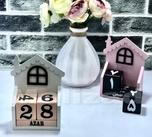 فروش عمده تقویم رومیزی دکوری کلبه
