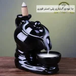 فروش عمده جا عودی آبشاری پلی استر قوری