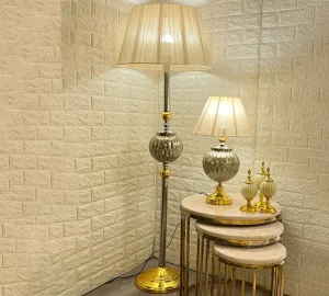 فروش عمده آباژور استیل ایستاده مدل گوی دار