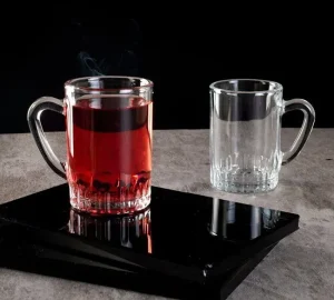 فروش عمده استکان دسته دار نیل شیرینگ کاوه