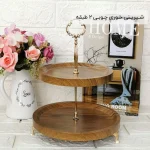 فروش عمده شـیریـنی خـوری چـوبـی 2 طبقه