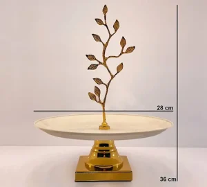 فروش عمده شیرینی خوری فلزی طرح شاخه وزرا