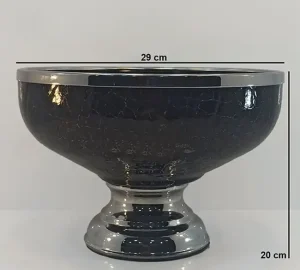 فروش عمده میوه خوری بلور پایه فلزی وزرا