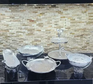 فروش عمده ست ظروف پذیرایی آلومینیومی لیلیوم