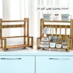 فروش عمده اسـتند رومیزی چوبی آویز دار