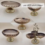 فروش عمده سرویس پذیرایی 5 تکه چوبی