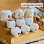 فروش عمده استند ادویه چوبی مدل کشویی