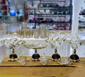 فروش عمده ظروف پذیرایی ۲۵ پارچه الینور