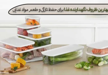 معرفی بهترین ظروف نگهدارنده غذا برای حفظ تازگی و طعم مواد غذایی