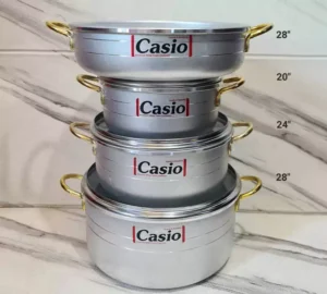 فروش عمده سرویس قابلمه 7 پارچه روحی CASIO