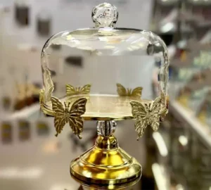 فروش عمده ظرف کاپ کیک پایه دار پروانه