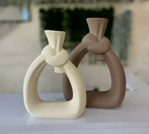 فروش عمده گلدان سرامیکی جفتی پاپیونی