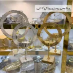 فروش عمده جاشمعی رومیزی رینگی 2 تایی
