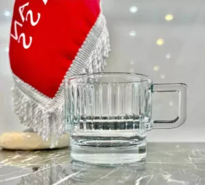فروش عمده نیم لیوان دسته دار مدل ماکان ZANGAN
