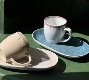 فروش عمده ست تک نفره ماگ و سینی روستیک