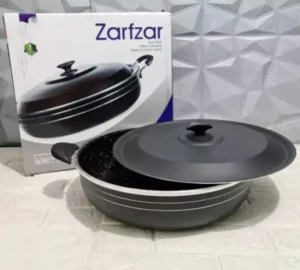 فروش عمده ماهیتابه گرانیتی درب دار ZARFZAR