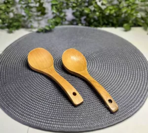 فروش عمده ملاقه چوبی کوچک