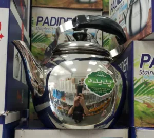 فروش عمده کتری استیل لوله دار 4 لیتری PADIDEH
