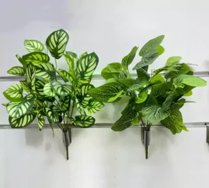 فروش عمده بوته برگ مصنوعی 5 شاخه