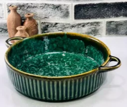 فروش عمده تابه وانسل لعابی گرد دسته دار