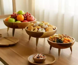 فروش عمده ست پذیرایی چوبی پایه سوزنی
