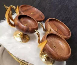 فروش عمده سرویس 4 تکه چوبی سانسوریا