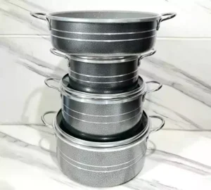 فروش عمده سرویس قابلمه 7 پارچه کلاسیک FERYAL