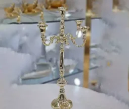 فروش عمده شمعدان پنج شعله آلومینیومی