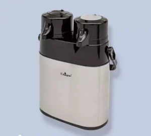 فروش عمده فلاسک استیل دوقلو داخل شیشه UNIQUE