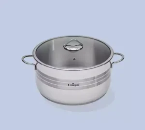 فروش عمده قابلمه استیل UNIQUE سایز 32